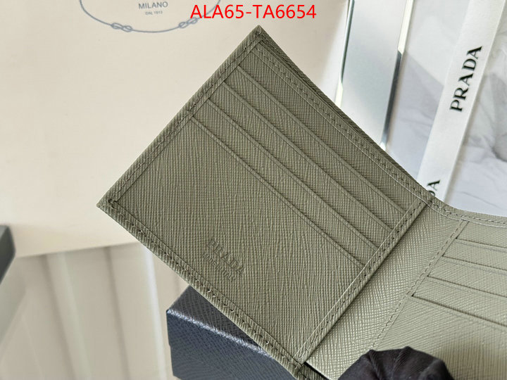 Prada Bags(TOP)-Wallet best luxury replica ID: TA6654 $: 65USD,