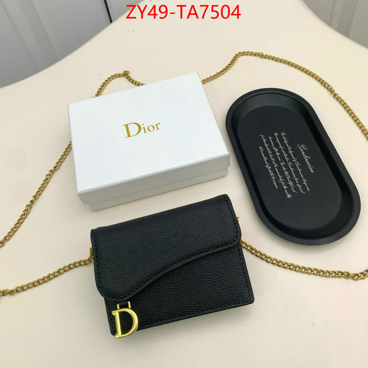 Dior Bags(4A)-Wallet- top quality designer replica ID: TA7504 $: 49USD,