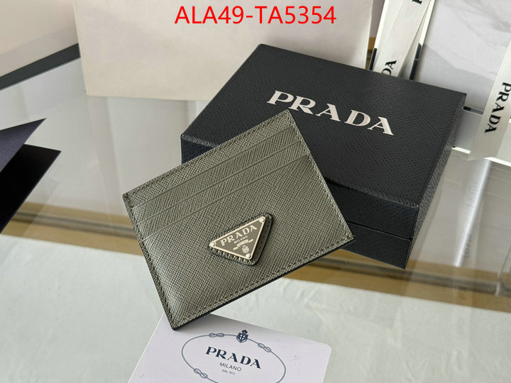 Prada Bags(TOP)-Wallet where to buy the best replica ID: TA5354 $: 49USD,