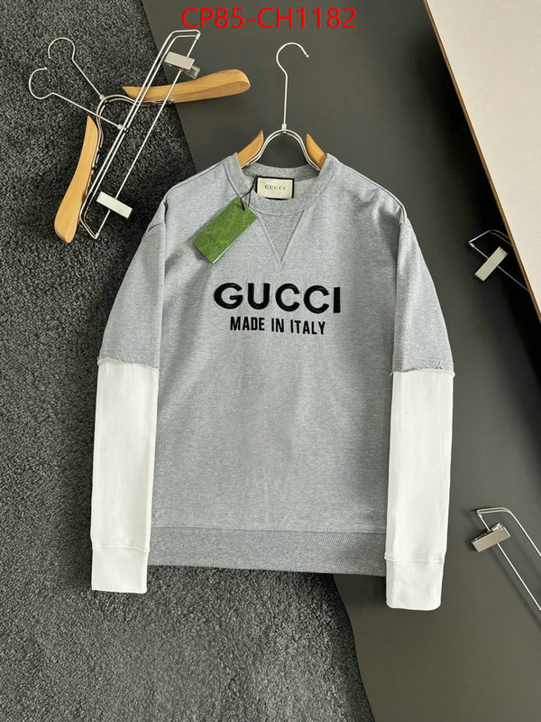 Clothing-Gucci where can i buy ID: CH1182 $: 85USD