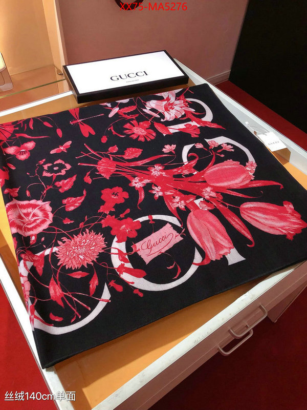 Scarf-Gucci wholesale replica shop ID: MA5276 $: 75USD