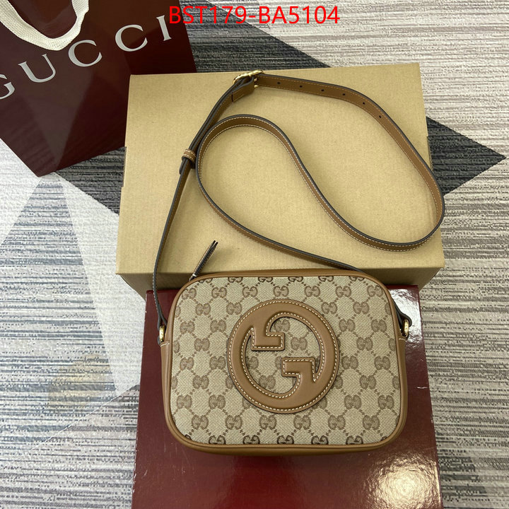 Gucci Bags(TOP)-Crossbody- unsurpassed quality ID: BA5104 $: 179USD,