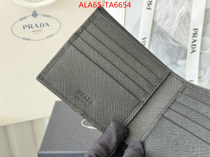 Prada Bags(TOP)-Wallet best luxury replica ID: TA6654 $: 65USD,