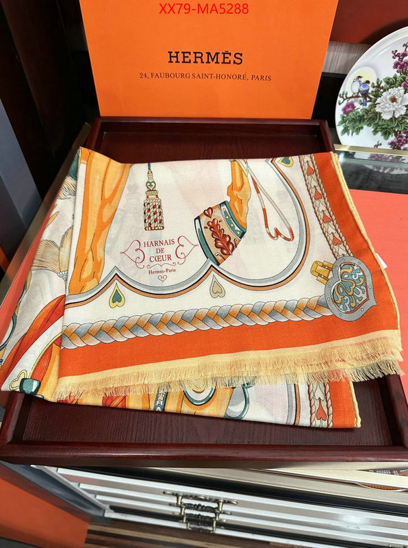 Scarf-Hermes replica aaaaa+ designer ID: MA5288 $: 79USD