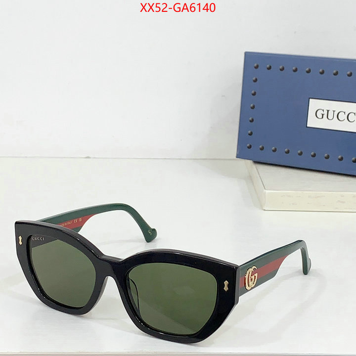 Glasses-Gucci luxury shop ID: GA6140 $: 52USD