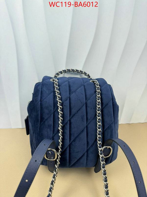 Coach Bags(4A)-Backpack- online sales ID: BA6012 $: 119USD,