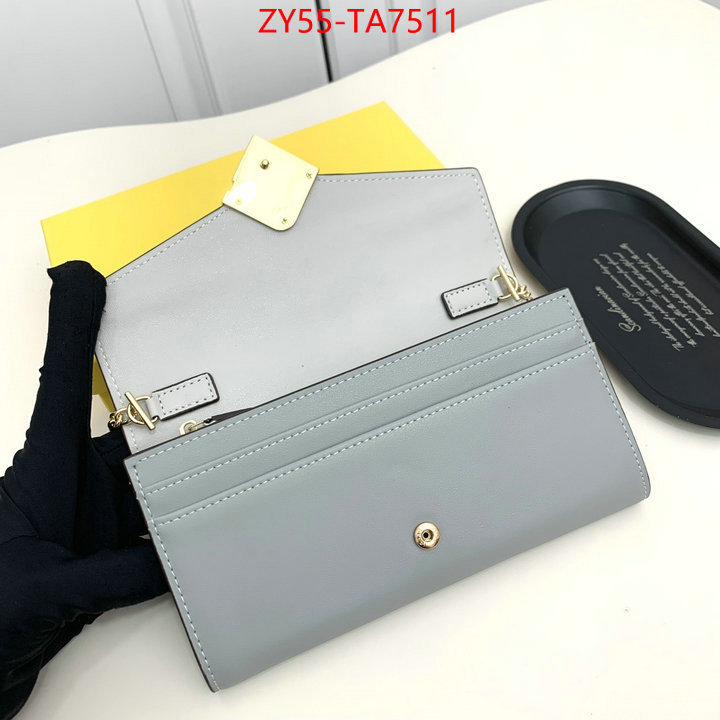 Fendi Bags(4A)-Wallet- the highest quality fake ID: TA7511 $: 55USD,