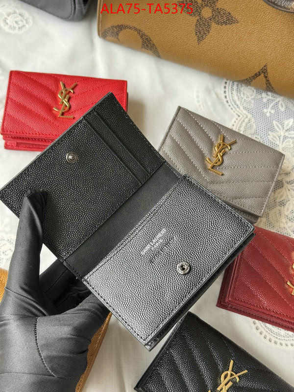 YSL Bags(TOP)-Wallet- replicas buy special ID: TA5375 $: 75USD,