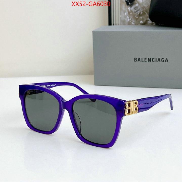 Glasses-Balenciaga 2024 replica ID: GA6030 $: 52USD