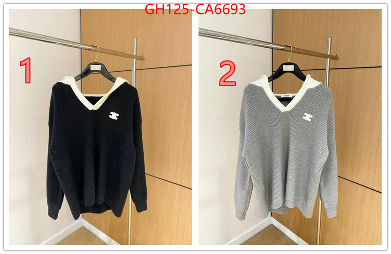 Clothing-Celine how to find replica shop ID: CA6693 $: 125USD