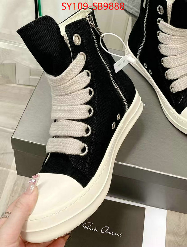 Women Shoes-RICK OWENS wholesale designer shop ID: SB9888 $: 109USD