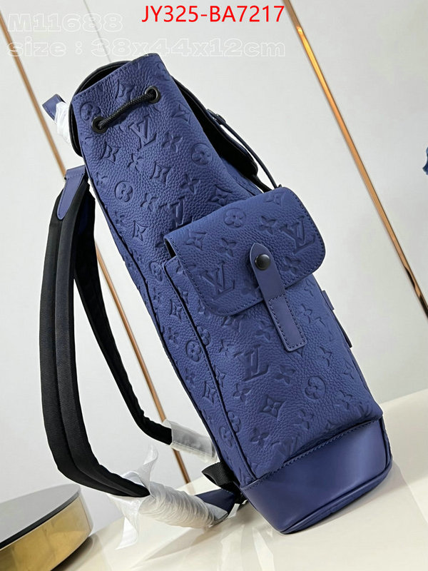 LV Bags(TOP)-Backpack- fashion replica ID: BA7217 $: 325USD,