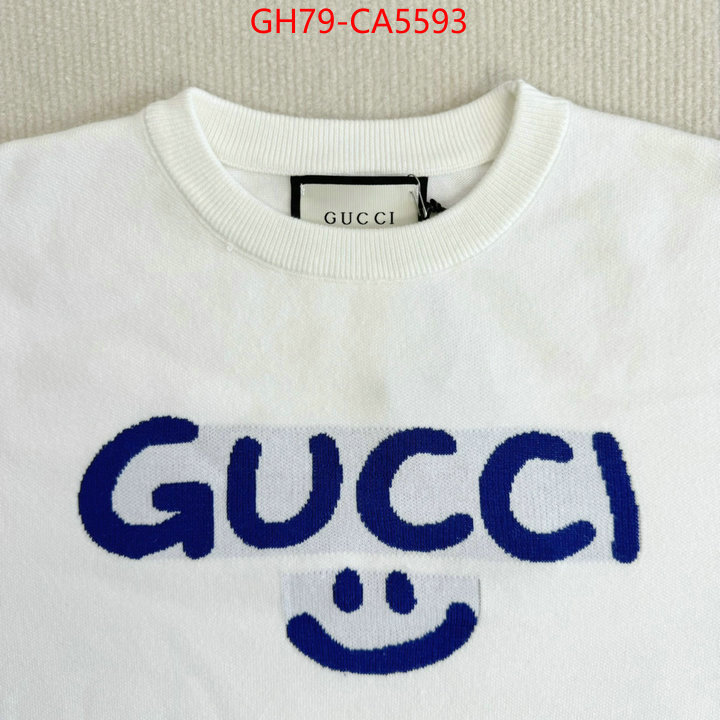 Clothing-Gucci best replica new style ID: CA5593 $: 79USD