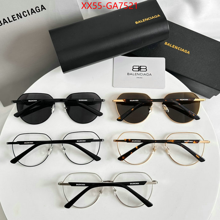 Glasses-Balenciaga we provide top cheap aaaaa ID: GA7521 $: 55USD