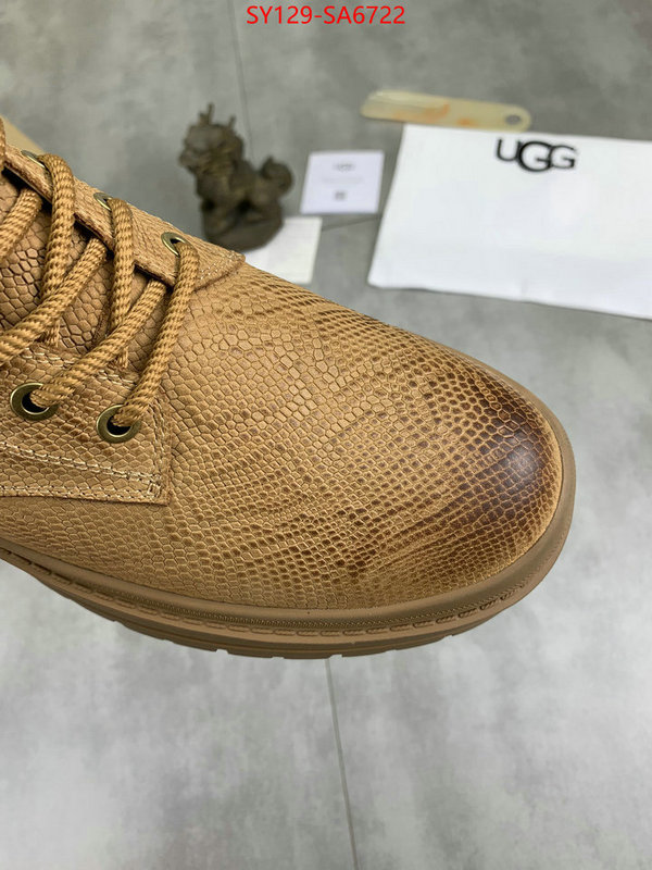 Men Shoes-UGG designer wholesale replica ID: SA6722 $: 129USD