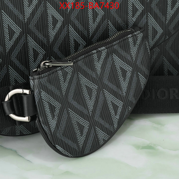 Dior Bags(TOP)-Saddle- aaaaa+ replica designer ID: BA7430 $: 185USD,