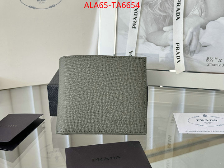 Prada Bags(TOP)-Wallet best luxury replica ID: TA6654 $: 65USD,