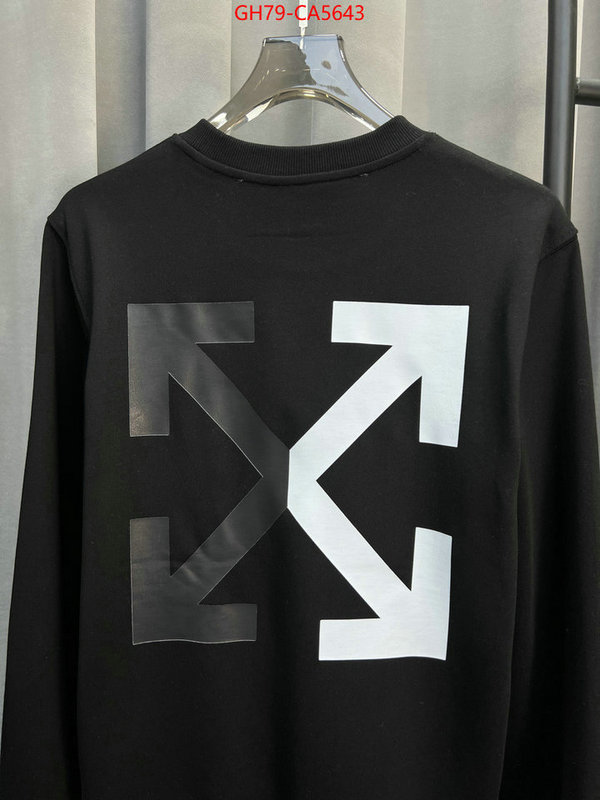 Clothing-OffWhite the quality replica ID: CA5643 $: 79USD