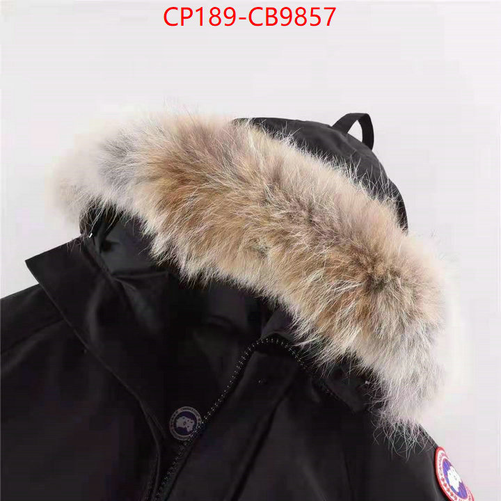 Down jacket Men-Canada Goose buy 1:1 ID: CB9857 $: 189USD