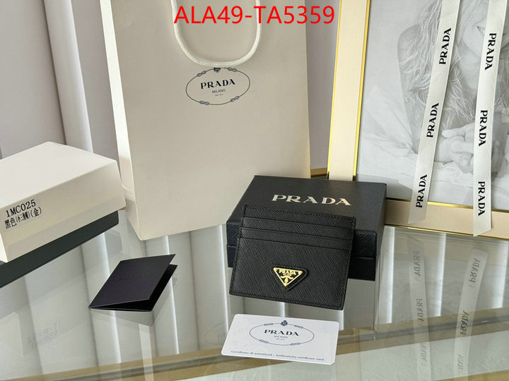 Prada Bags(TOP)-Wallet buy sell ID: TA5359 $: 49USD,