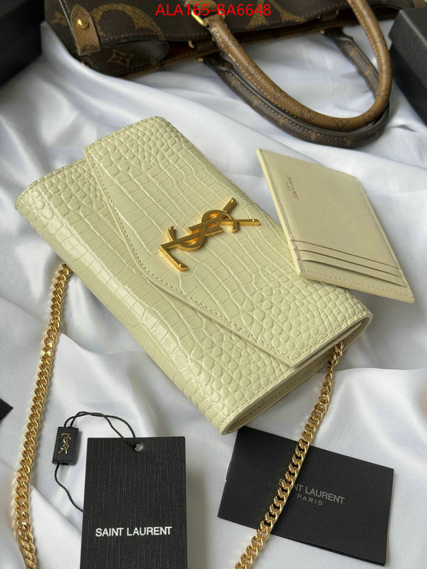 YSL Bags(TOP)-Crossbody- is it ok to buy ID: BA6648 $: 165USD,