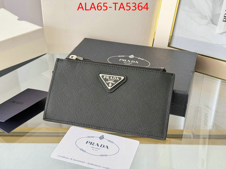 Prada Bags(TOP)-Wallet designer fake ID: TA5364 $: 65USD,