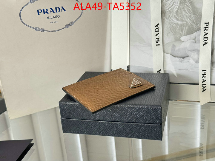 Prada Bags(TOP)-Wallet how to buy replcia ID: TA5352 $:49USD,