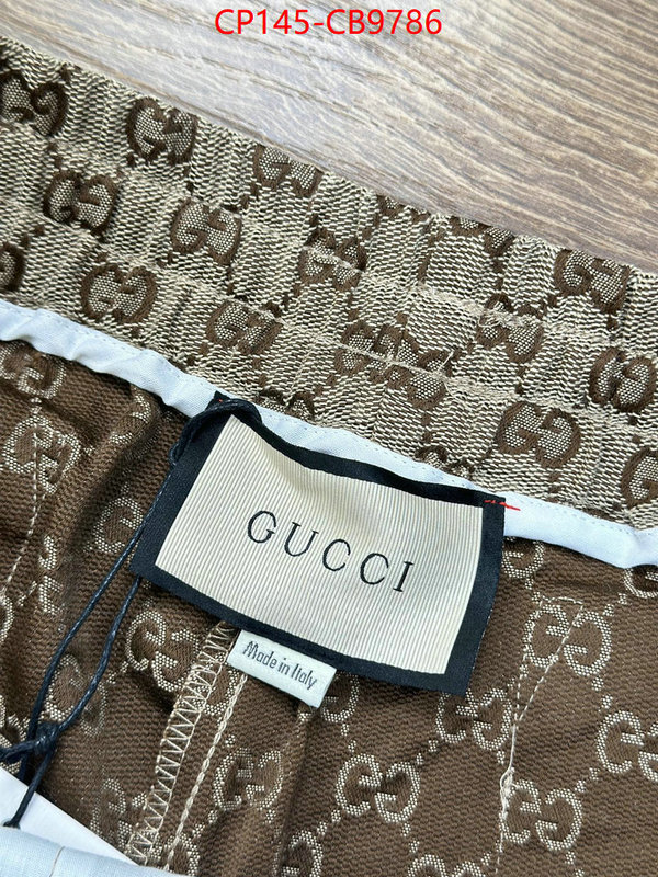 Clothing-Gucci cheap replica ID: CB9786