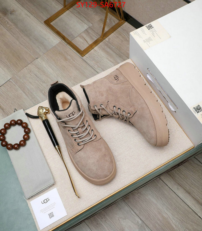 Men Shoes-UGG how to buy replica shop ID: SA6727 $: 129USD