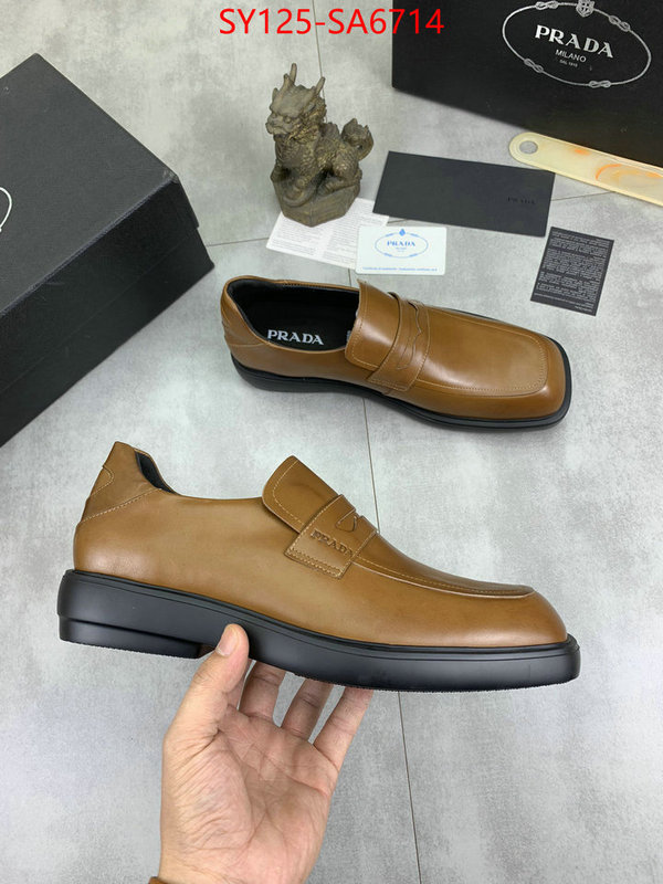 Men shoes-Prada fake cheap best online ID: SA6714 $: 125USD