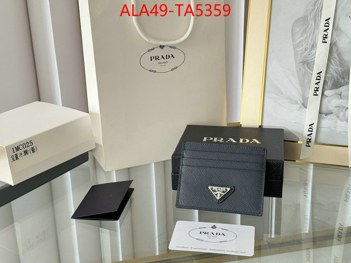 Prada Bags(TOP)-Wallet buy sell ID: TA5359 $: 49USD,