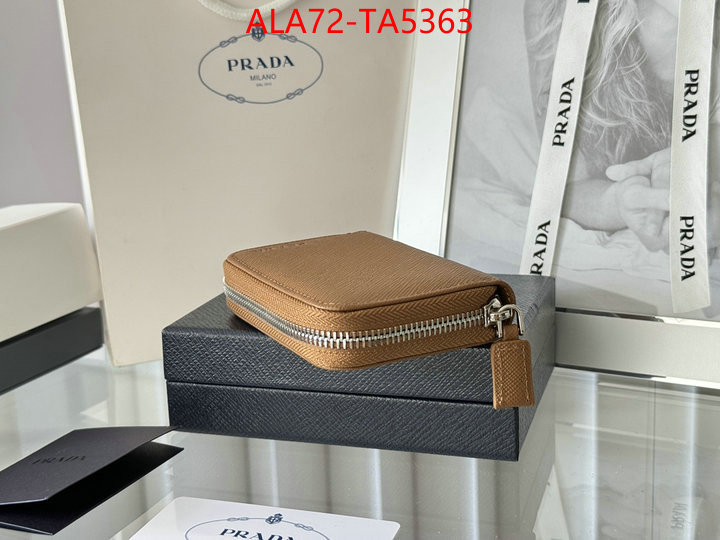 Prada Bags(TOP)-Wallet the most popular ID: TA5363 $: 72USD,