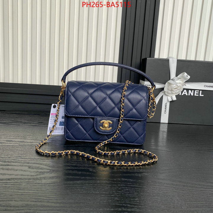 Chanel Bags(TOP)-Crossbody- replica aaaaa designer ID: BA5115 $: 265USD,