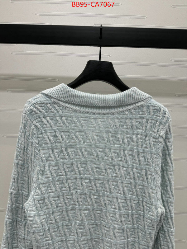 Clothing-Fendi 1:1 ID: CA7067 $: 95USD