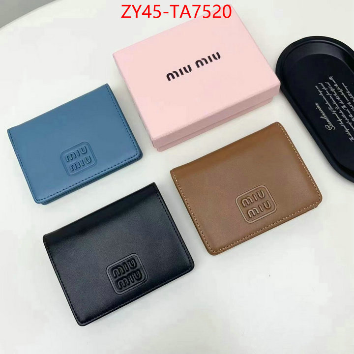 Miu Miu Bags(4A)-Wallet best replica 1:1 ID: TA7520 $: 45USD,