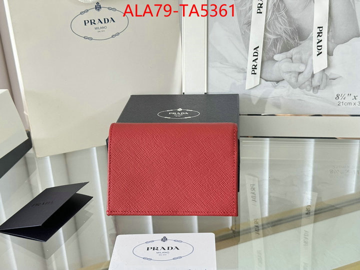 Prada Bags(TOP)-Wallet is it illegal to buy dupe ID: TA5361 $: 79USD,