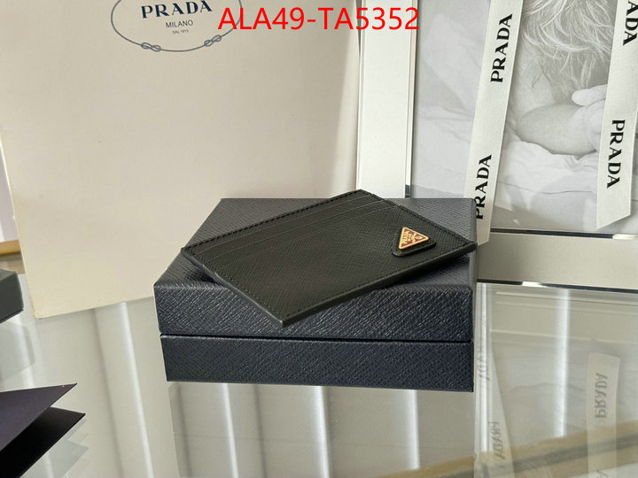 Prada Bags(TOP)-Wallet how to buy replcia ID: TA5352 $:49USD,