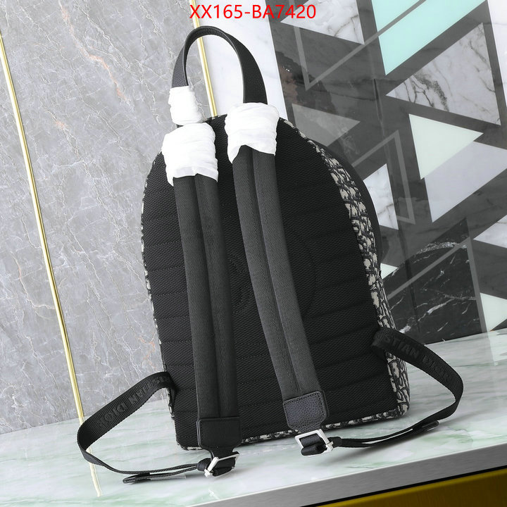 Dior Bags(TOP)-Backpack- buy 2024 replica ID: BA7420 $: 165USD,