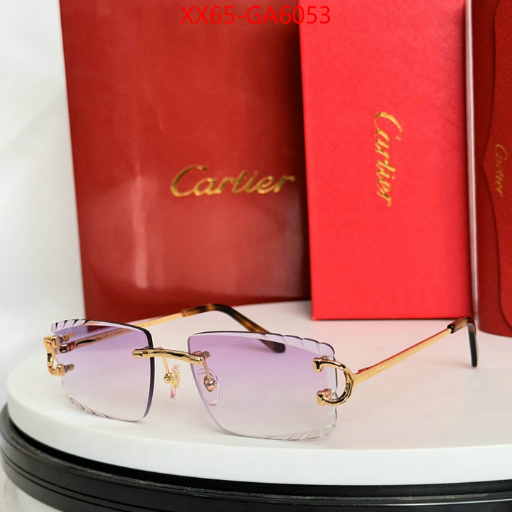 Glasses-Cartier aaaaa+ class replica ID: GA6053 $: 65USD