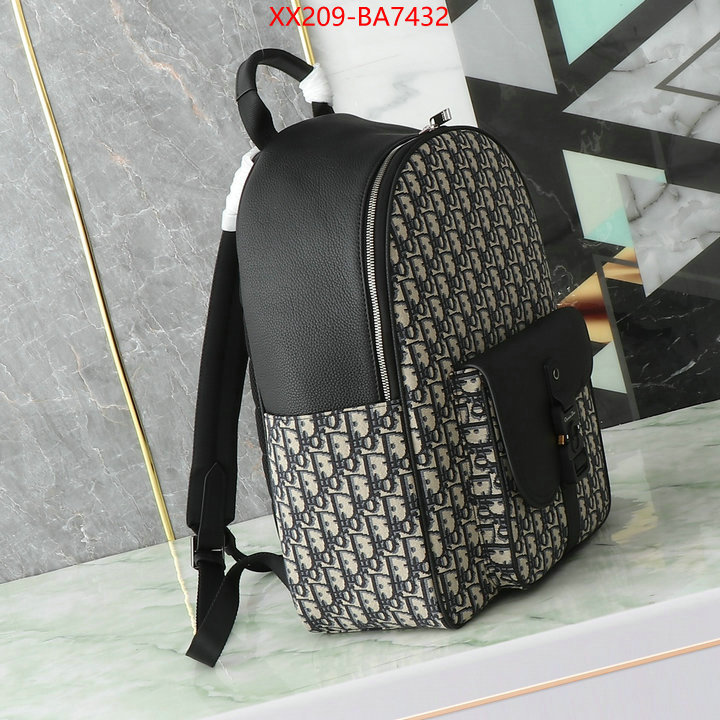 Dior Bags(TOP)-Backpack- online store ID: BA7432 $: 209USD,