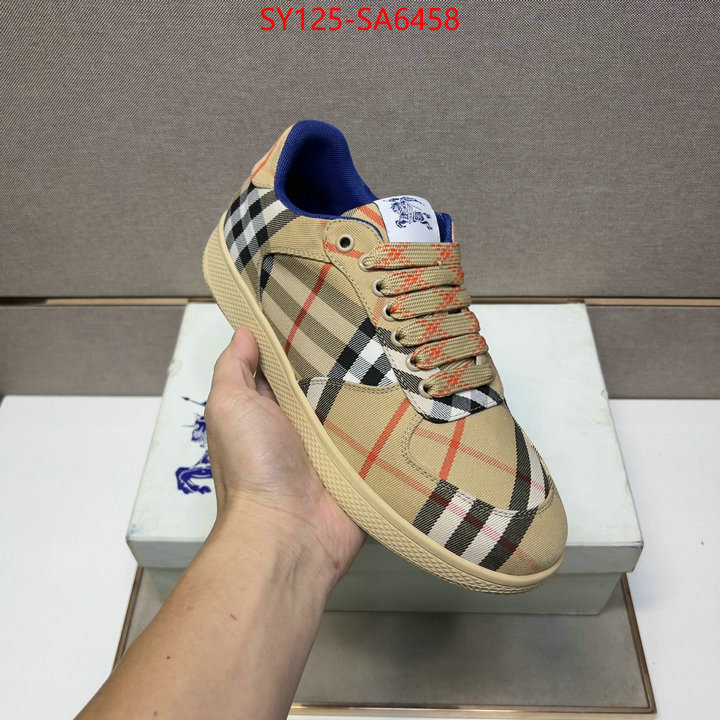 Men Shoes-Burberry top quality replica ID: SA6458 $: 125USD