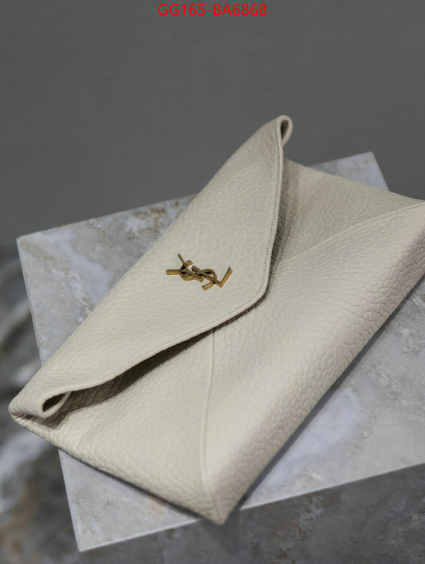 YSL Bags(TOP)-Clutch- aaaaa replica designer ID: BA6868 $: 165USD,