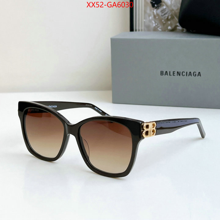 Glasses-Balenciaga 2024 replica ID: GA6030 $: 52USD