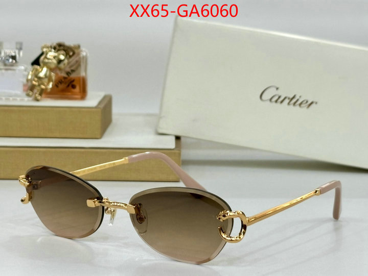 Glasses-Cartier cheap ID: GA6060 $: 65USD