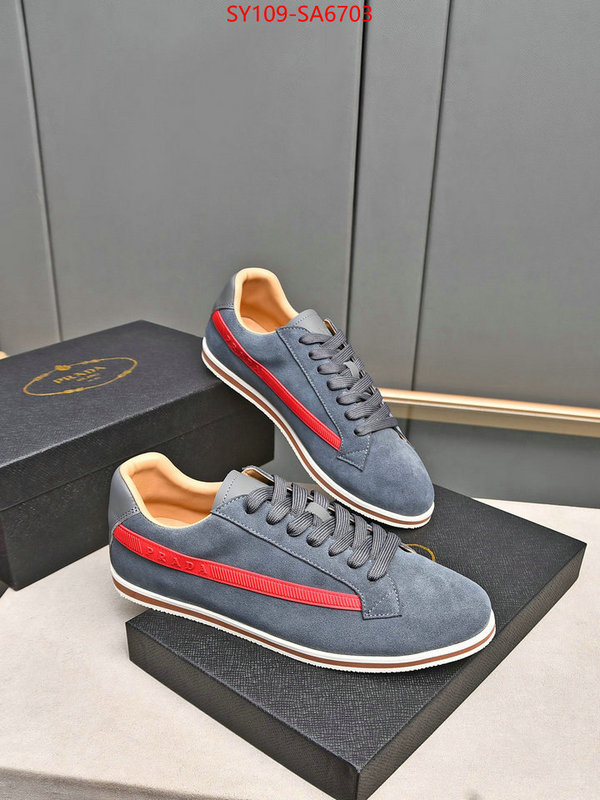 Men shoes-Prada quality replica ID: SA6703 $: 109USD