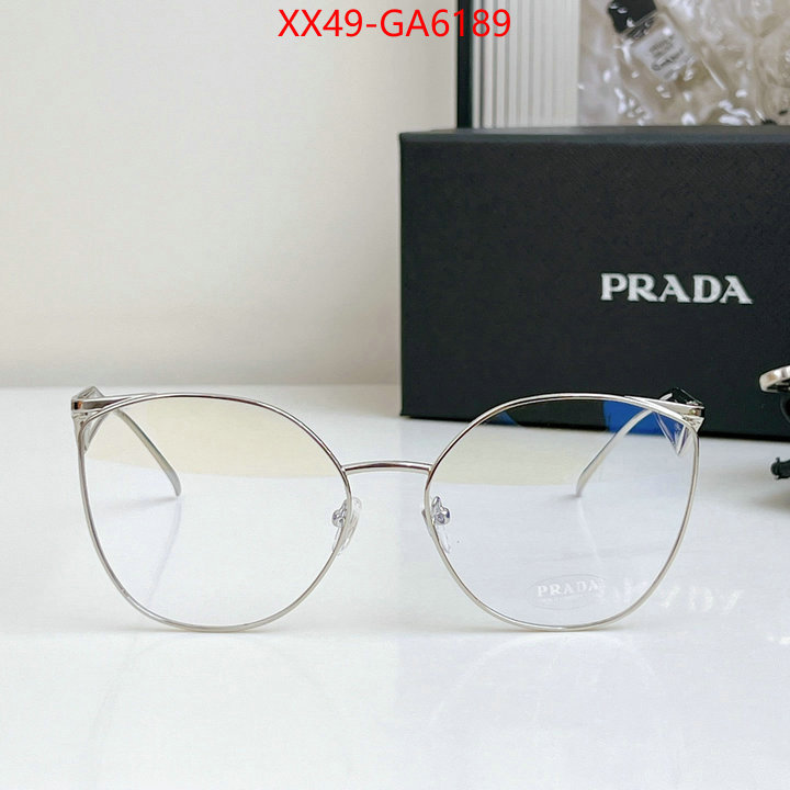 Glasses-Prada high quality ID: GA6189 $: 49USD