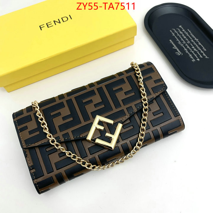 Fendi Bags(4A)-Wallet- the highest quality fake ID: TA7511 $: 55USD,