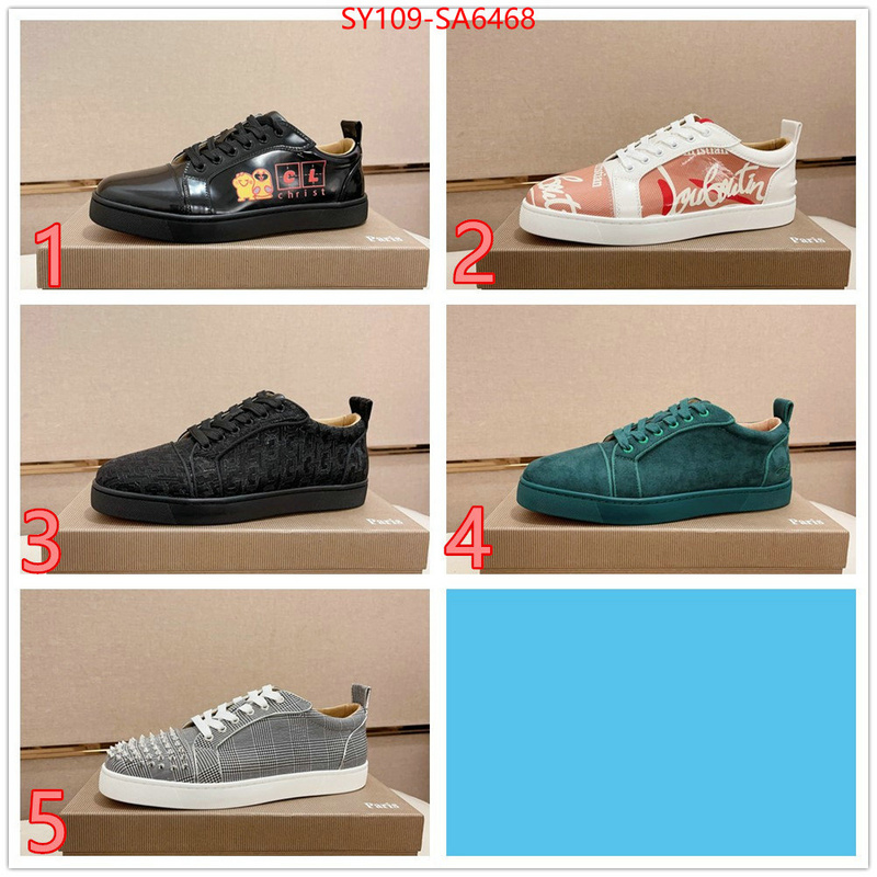 Men Shoes-Christian Louboutin first top ID: SA6468 $: 109USD