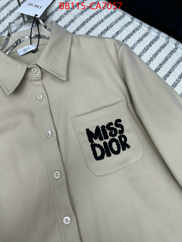 Clothing-Dior replica shop ID: CA7057 $: 115USD