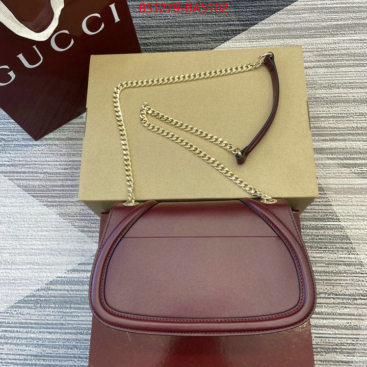 Gucci Bags(TOP)-Crossbody- new designer replica ID: BA5102 $: 279USD,